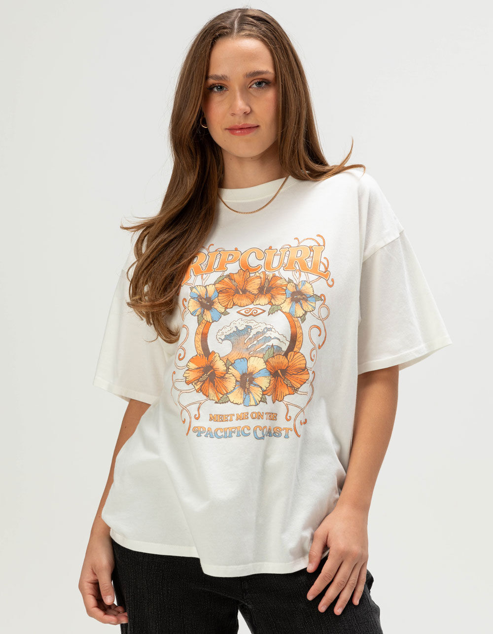 RIP CURL Pacific Coast Womens Oversized Tee
