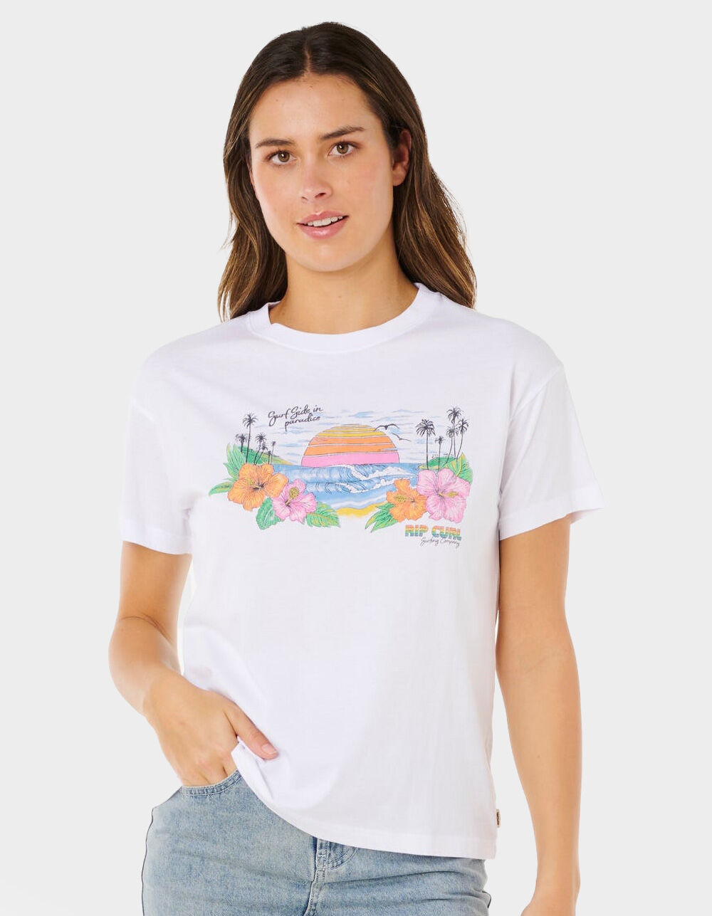 RIP CURL Sun Rays Womens Tee