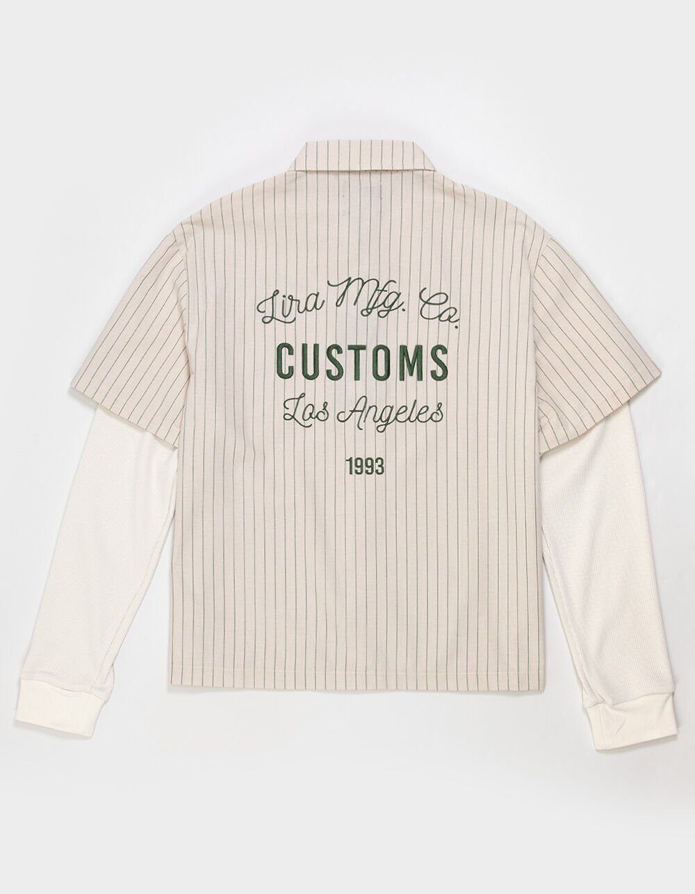 LIRA Customs Mens Long Sleeve Button Up 2fer Work Shirt