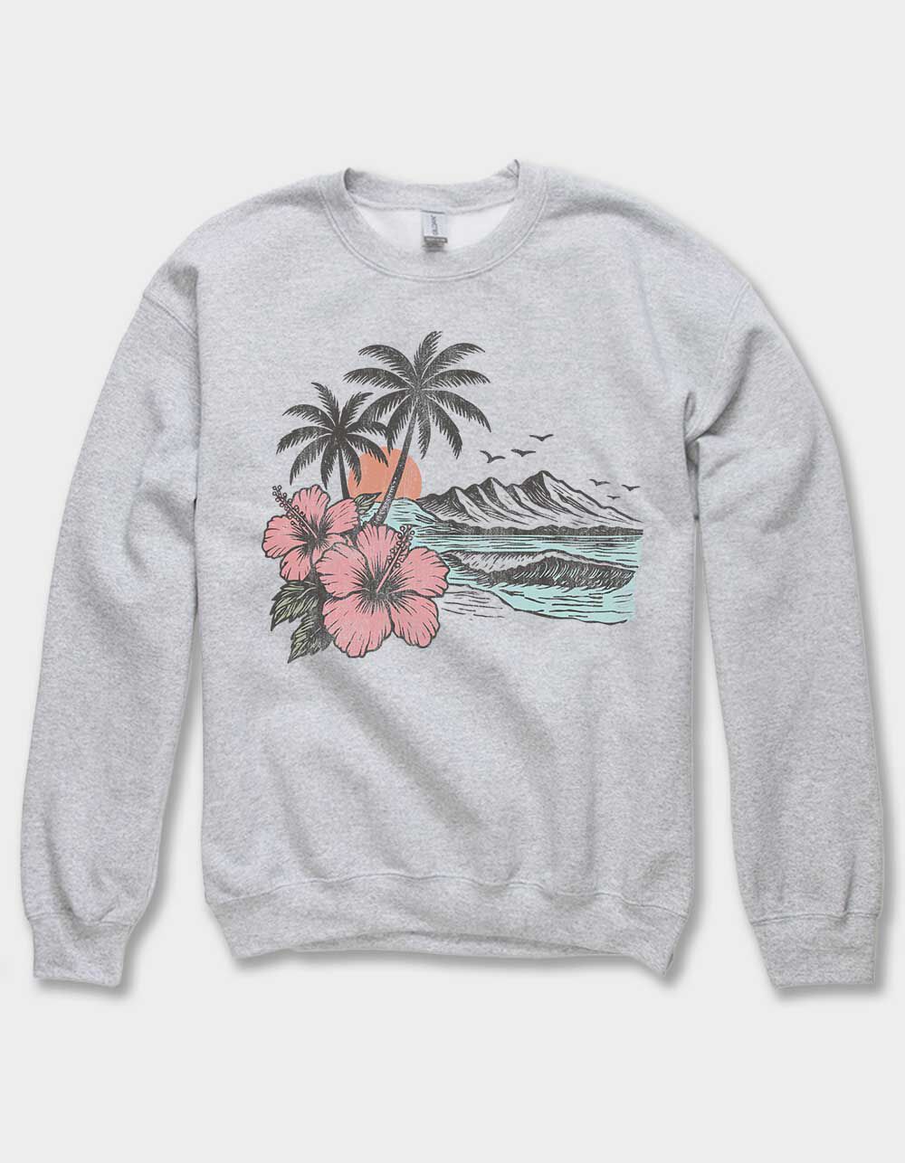 HAWAII Aloha Landscape Unisex Crewneck Sweatshirt