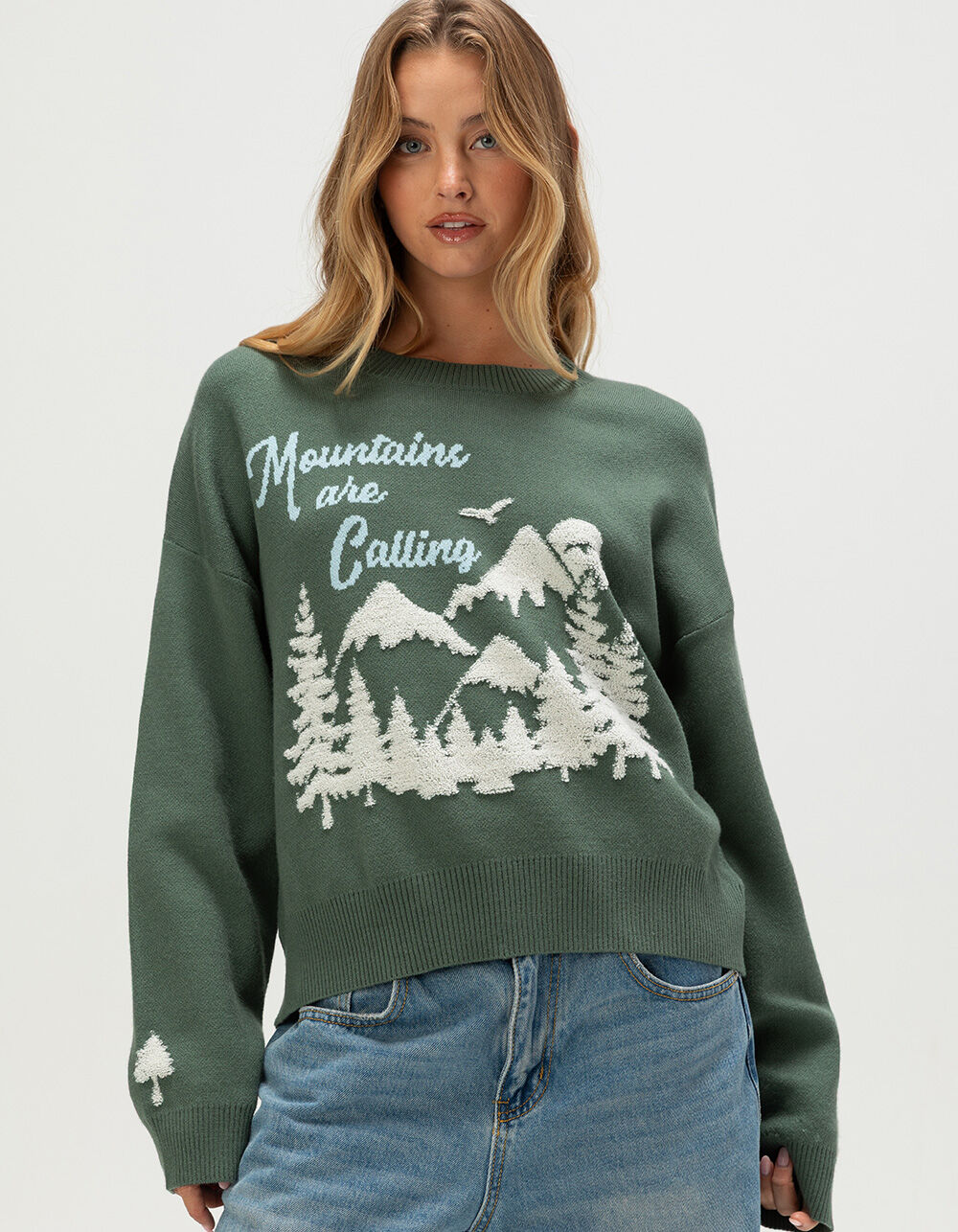 RSQ Womens Mountain Sweater