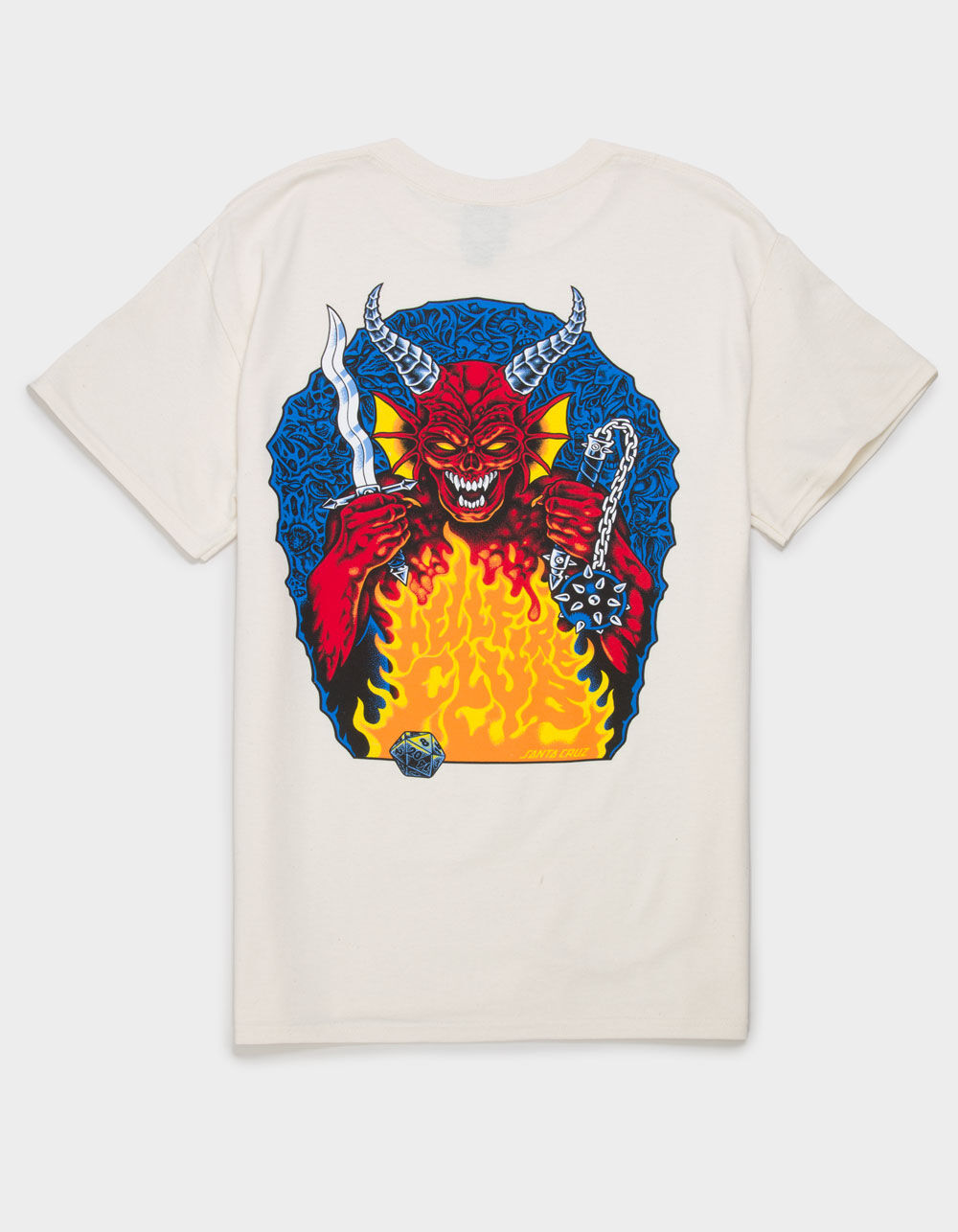 SANTA CRUZ x Stranger Things Hellfire Pit Mens Tee