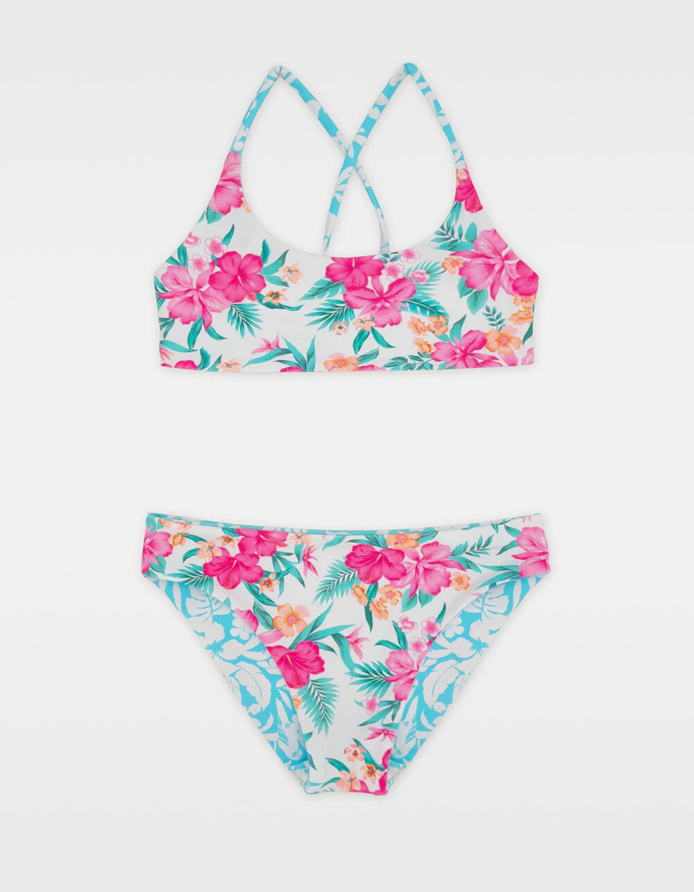 FEATHER 4 ARROW Paradise Cove Girls Reversible Bralette Bikini Set