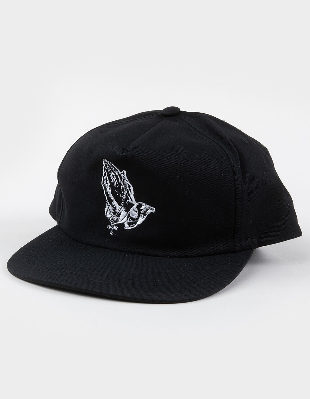 LA FAMILIA Prayer Hands Snapback Hat