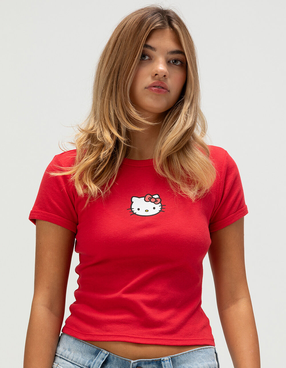 SANRIO Hello Kitty Womens Baby Tee