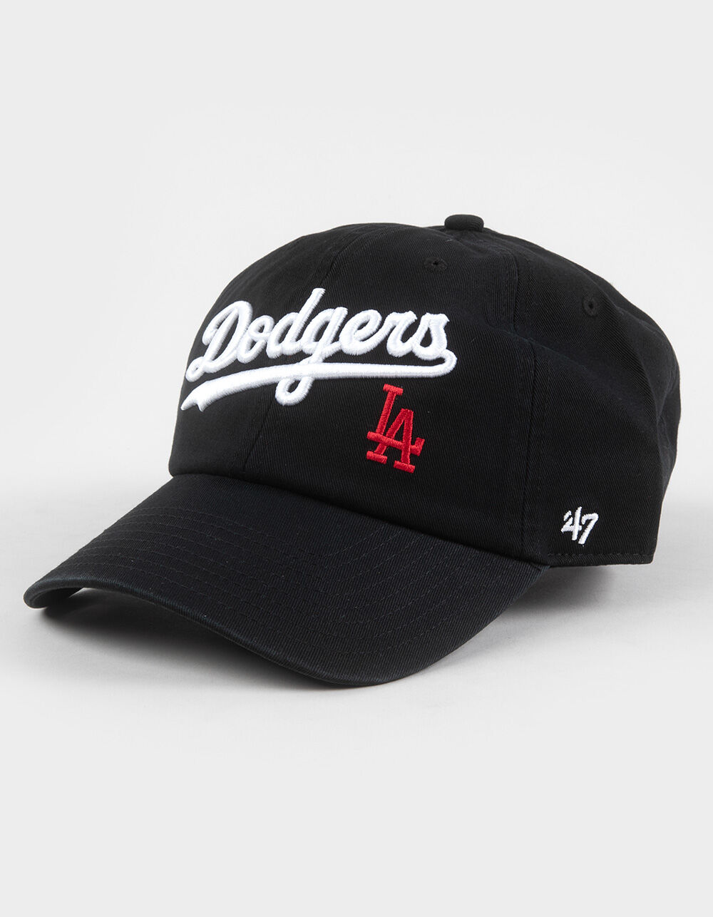 47 BRAND Los Angeles Dodgers Script '47 Clean Up Strapback Hat