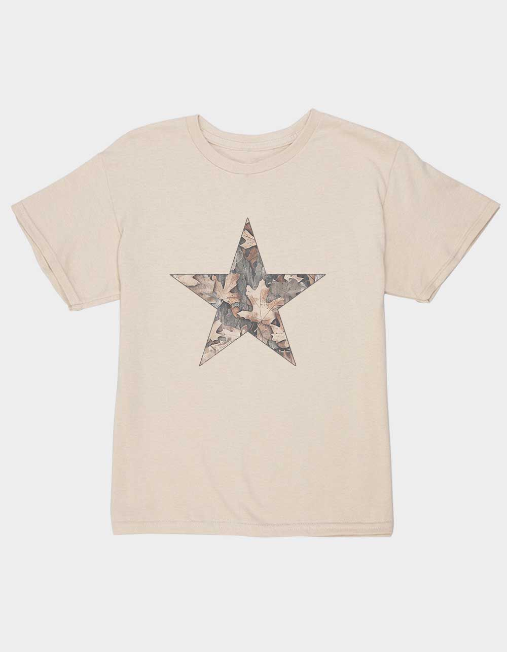 STAR Woodland Distressed Unisex Kids Tee