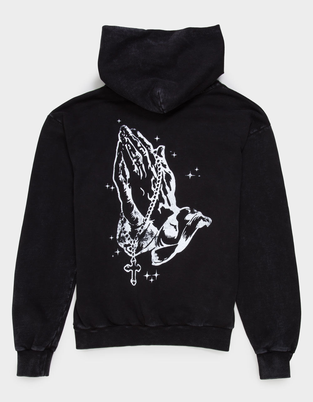 LA FAMILIA Prayer Hands Mens Hoodie