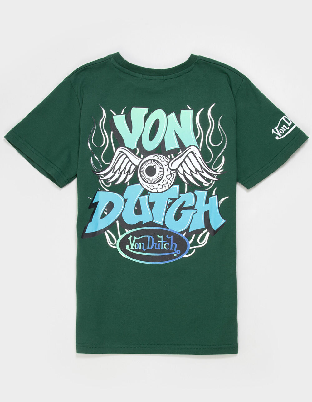 VON DUTCH Flames Boys Tee