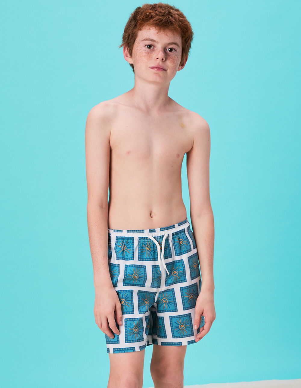 RSQ Boys Sun Block Swim Trunks