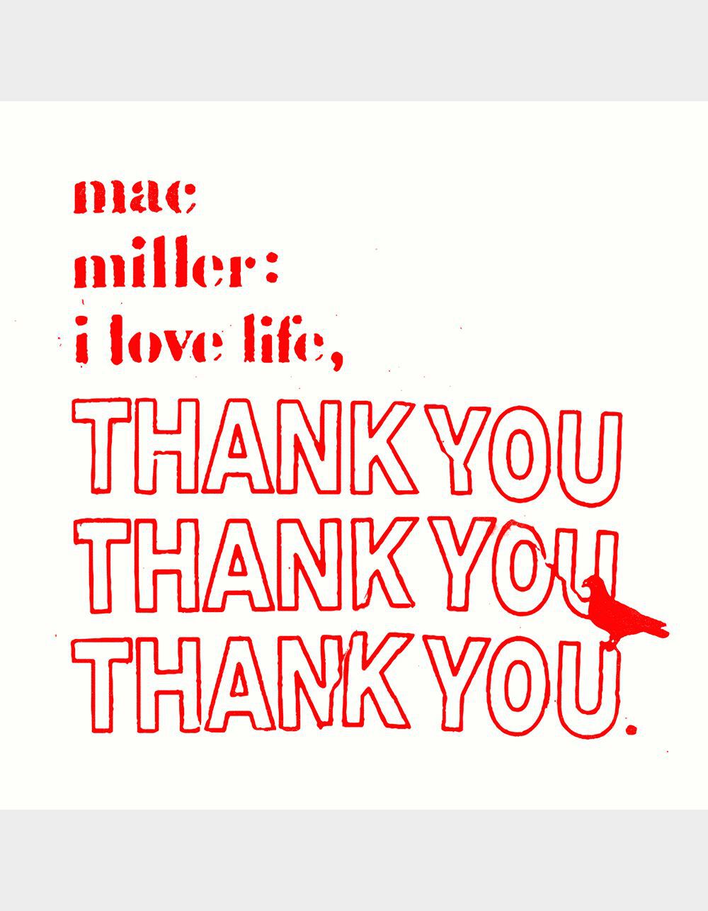 MAC MILLER I Love Life, Thank You (Clear Vinyl)