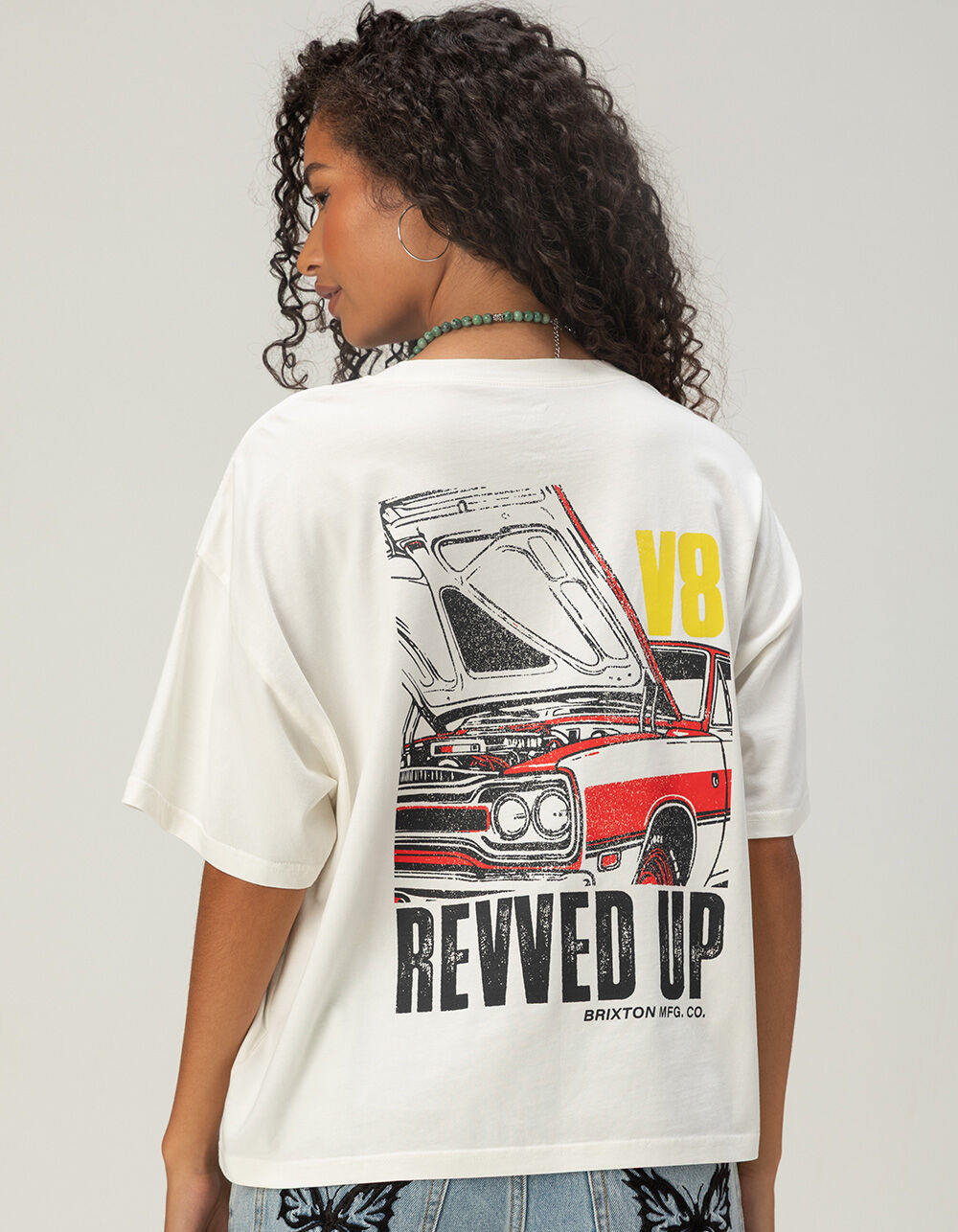 BRIXTON Revved Up Womens Boxy Tee