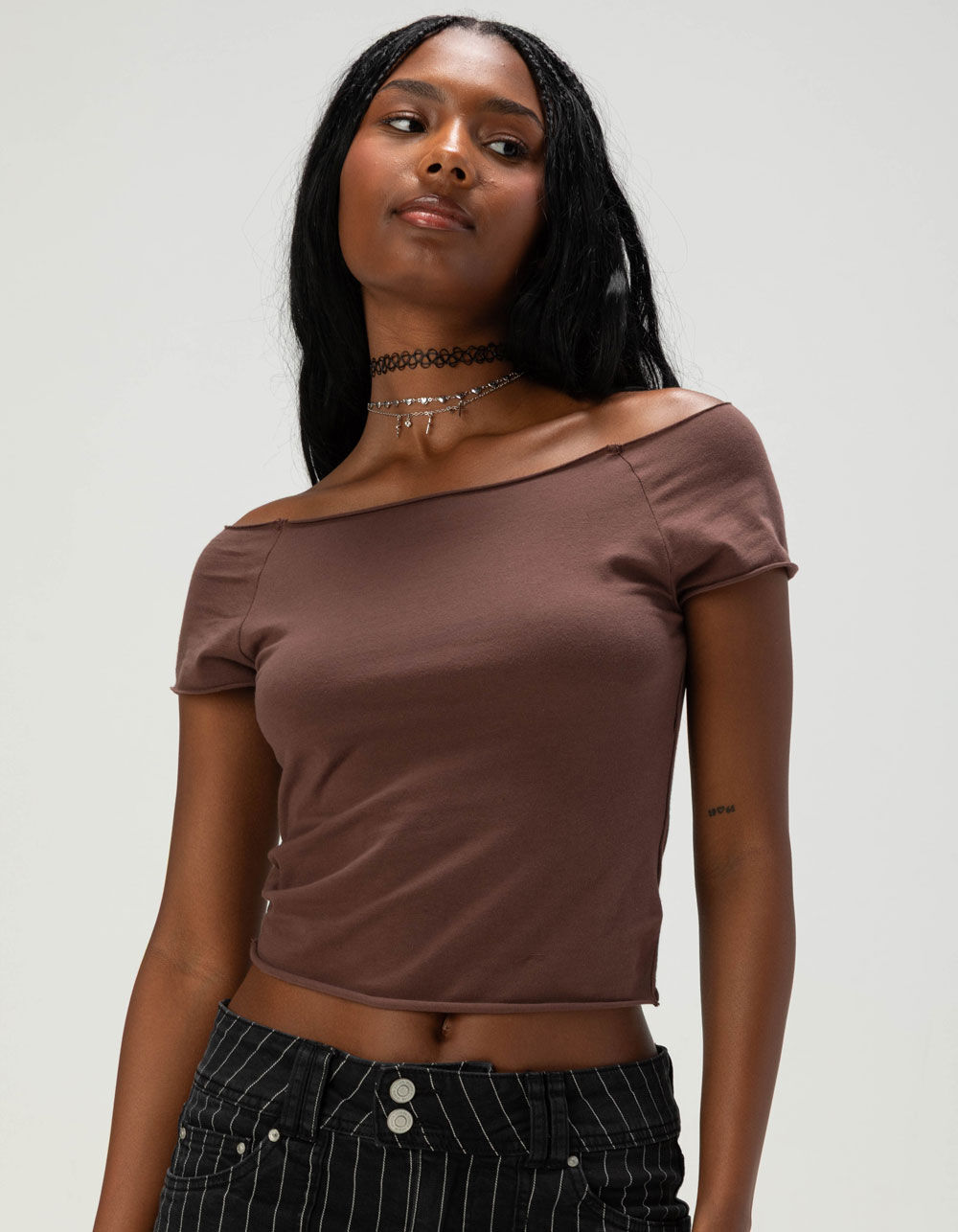 TILLYS Raw Edge Womens Tee