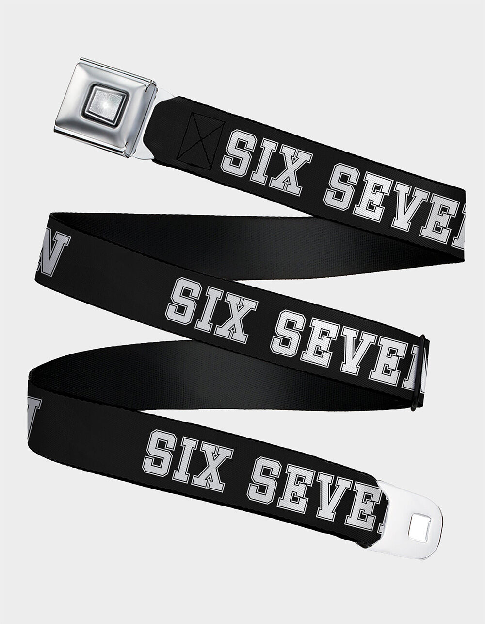 BUCKLE-DOWN Six Seven Starburst Seatbelt Belt