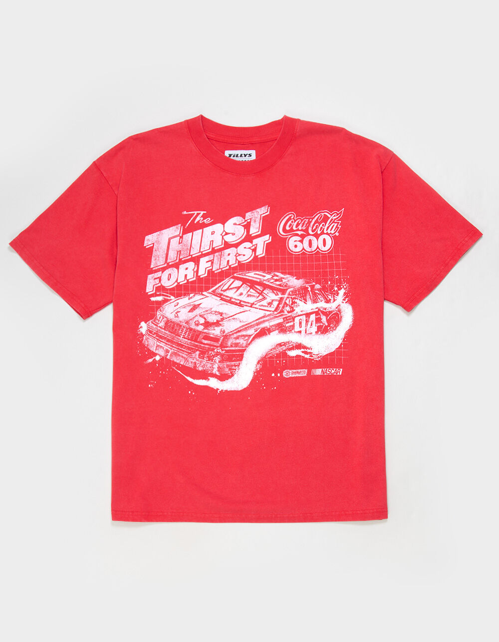 TILLYS x NASCAR Coca-Cola 600 Mens Boxy Tee