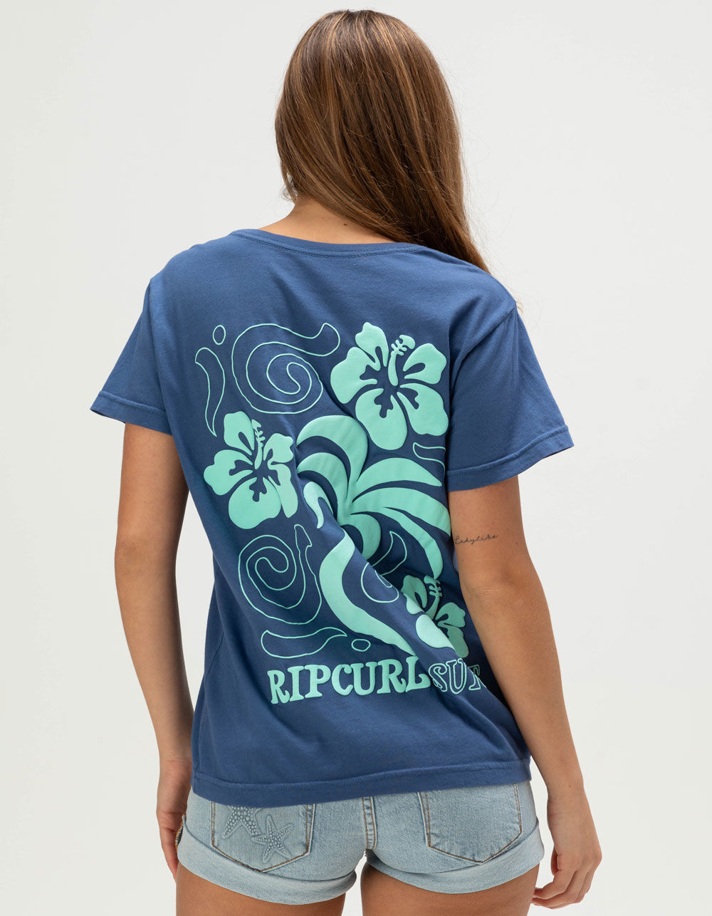 RIP CURL Hibiscus Puff Womens Tee