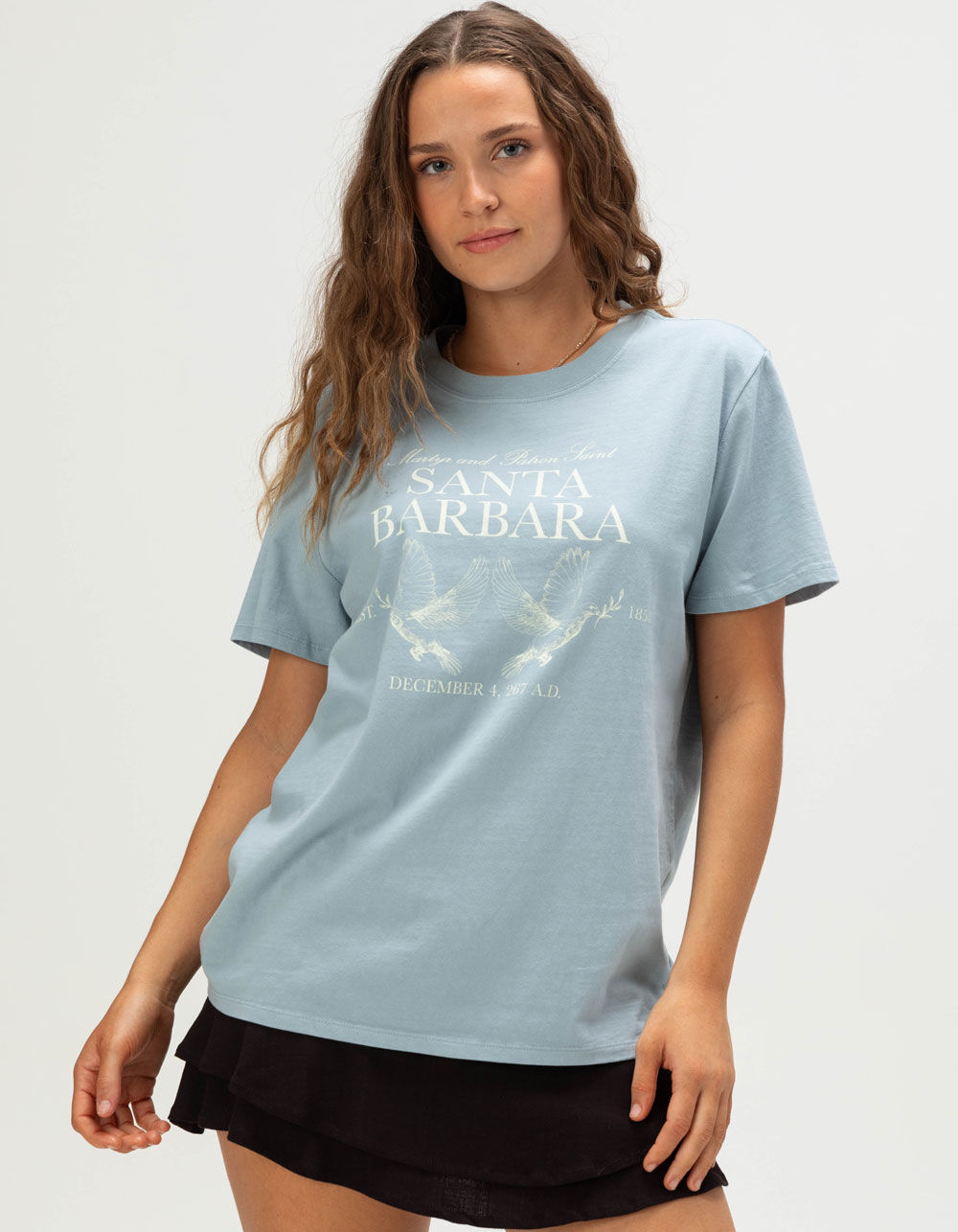 NECTAR CLOTHING Santa Barbara Womens Boyfriend Tee