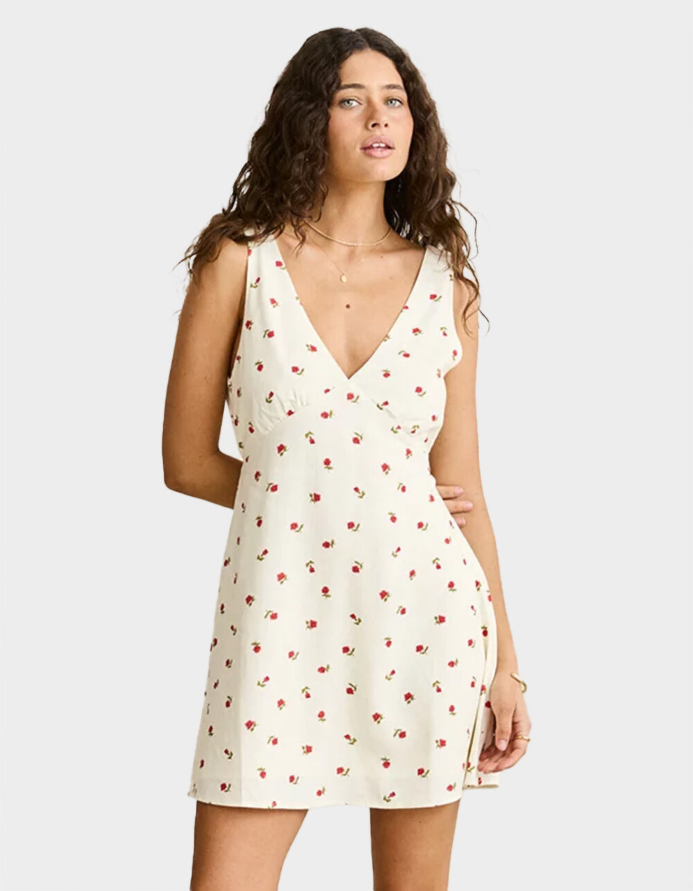 RHYTHM Mila Womens Mini Dress