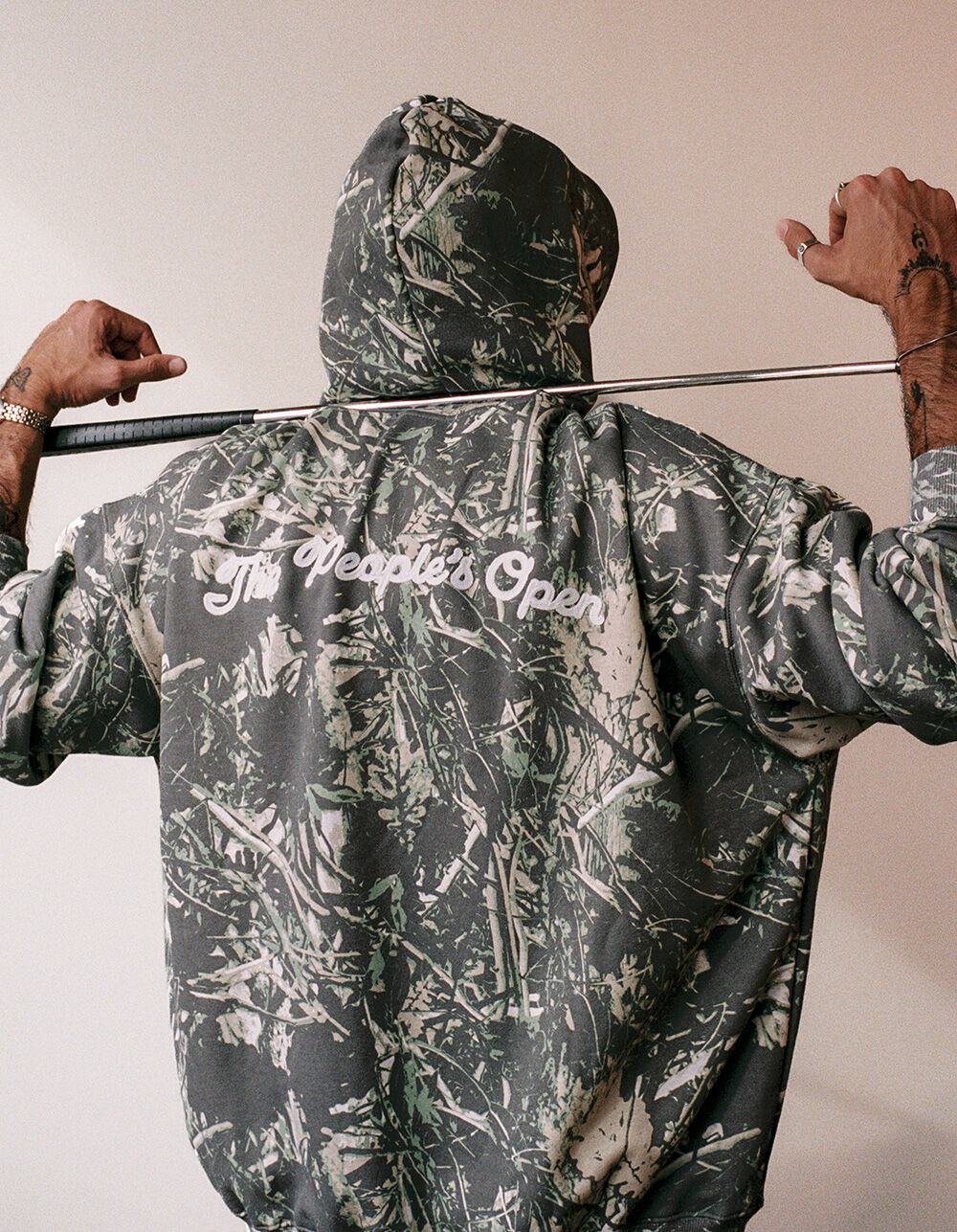 WASTE MANAGEMENT Phoenix Open People's Open Mens Hoodie