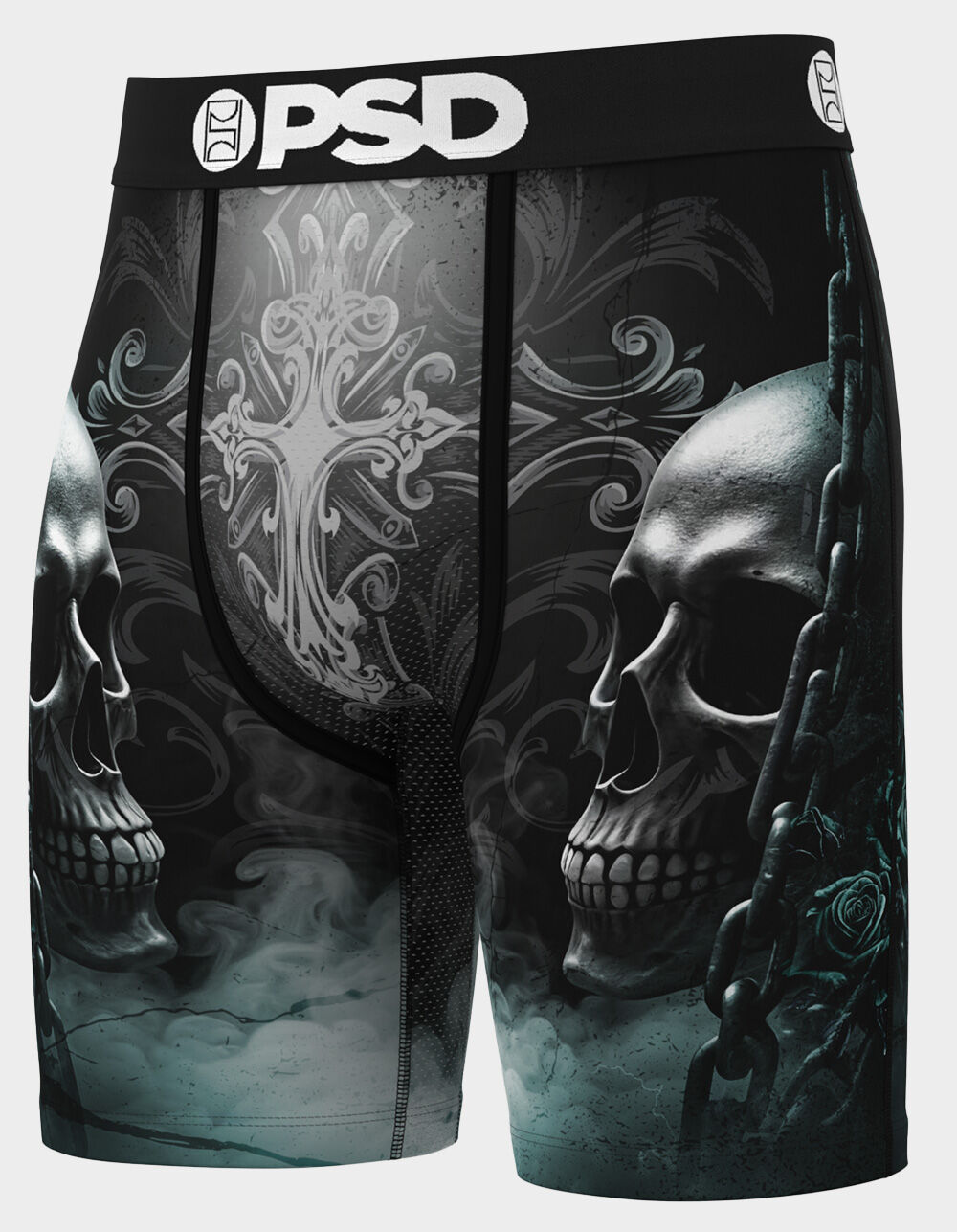 PSD Frostbite Crucifix Mens Boxer Briefs