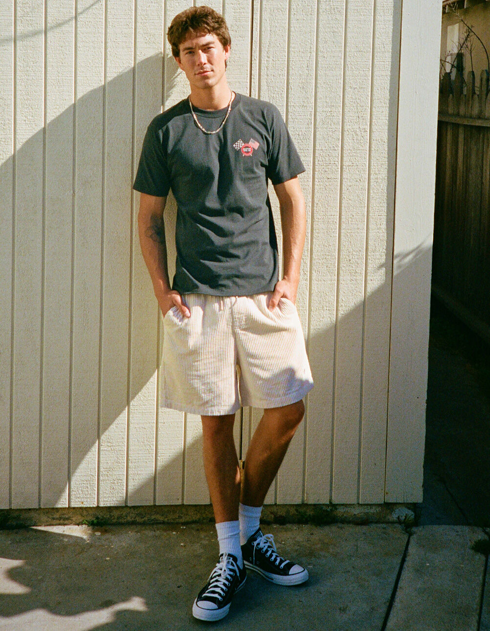 RSQ Mens Corduroy Pull On Shorts