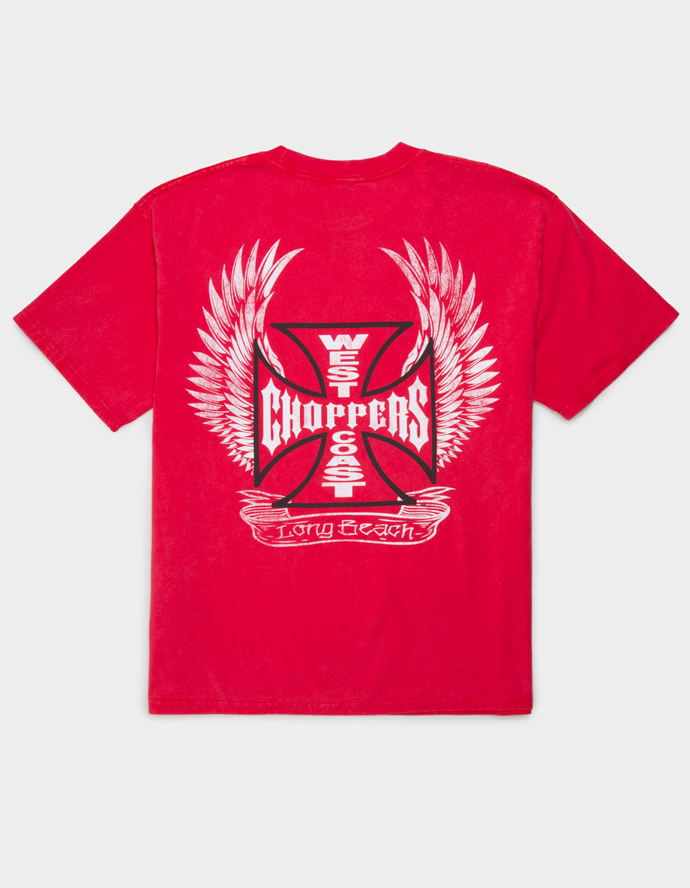 WEST COAST CHOPPERS Red Wings Mens Tee