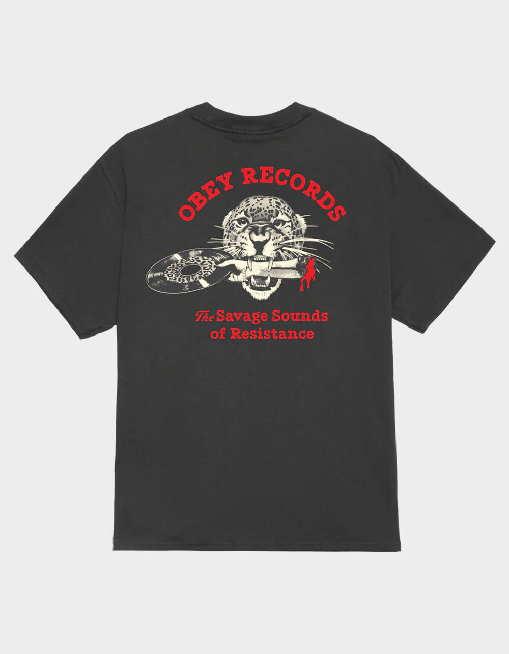 OBEY Savage Sounds Leopard Mens Tee