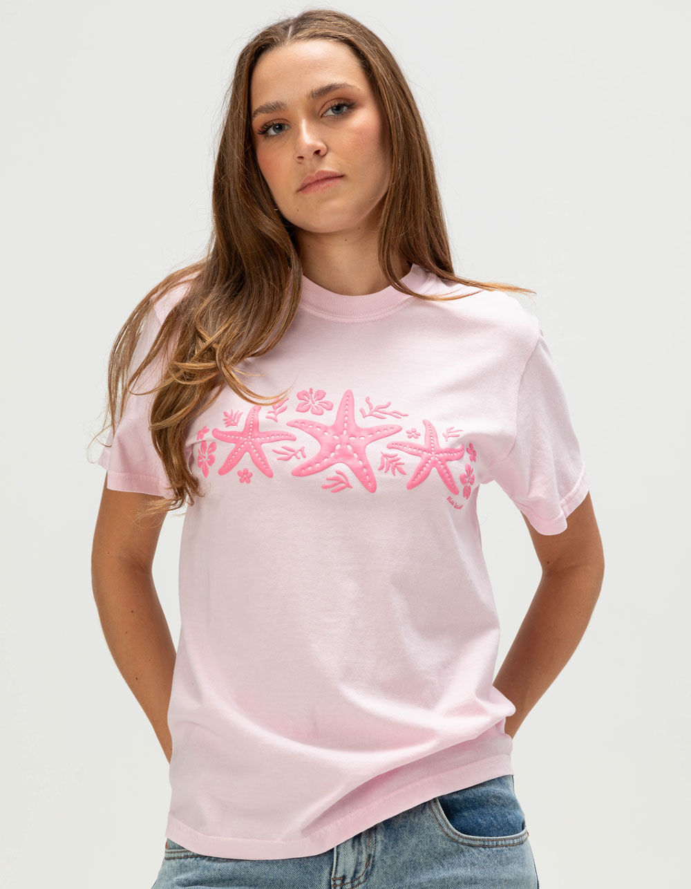 RIOT SOCIETY Starfish Womens Boyfriend Tee