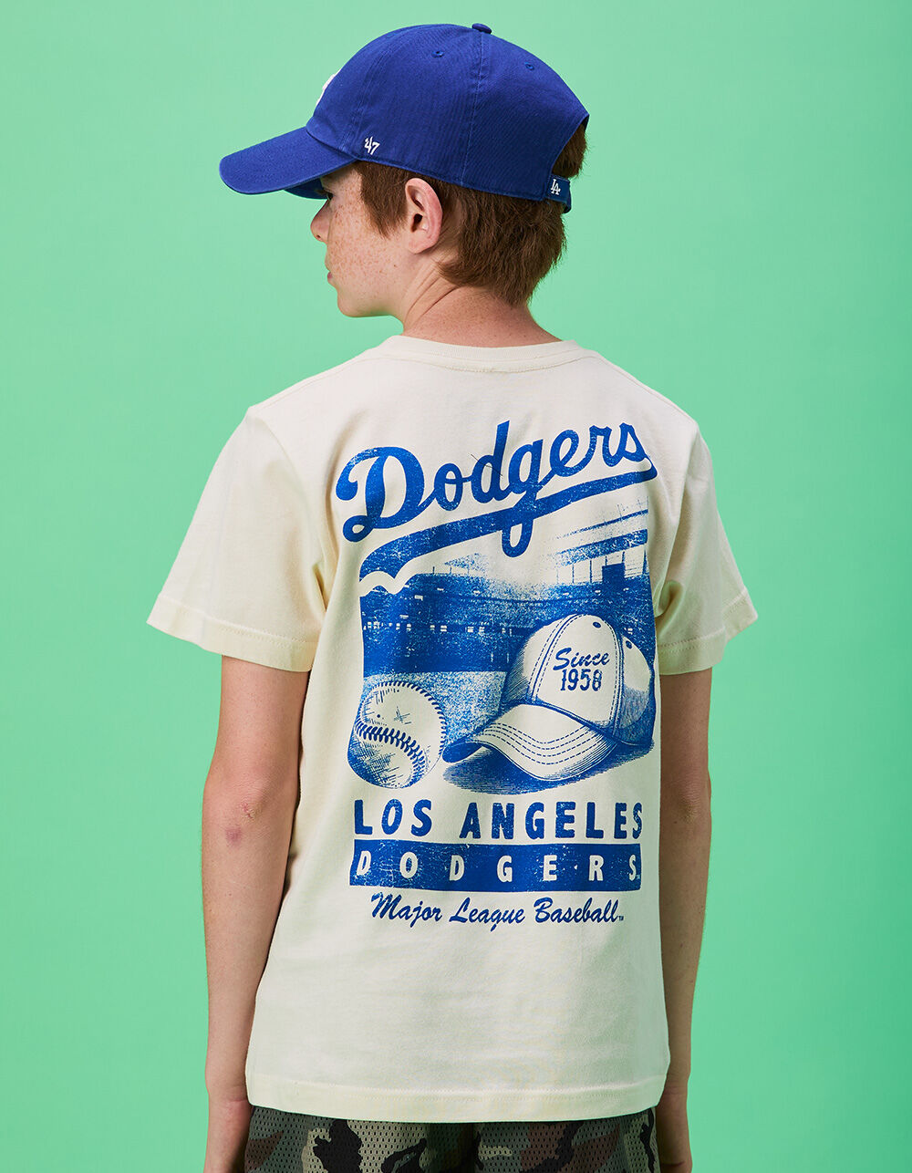 MITCHELL & NESS Los Angeles Dodgers Locker Room Boys Tee