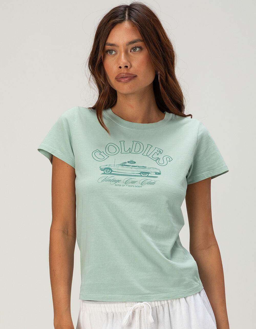 NECTAR CLOTHING Goldie Car Womens Tee