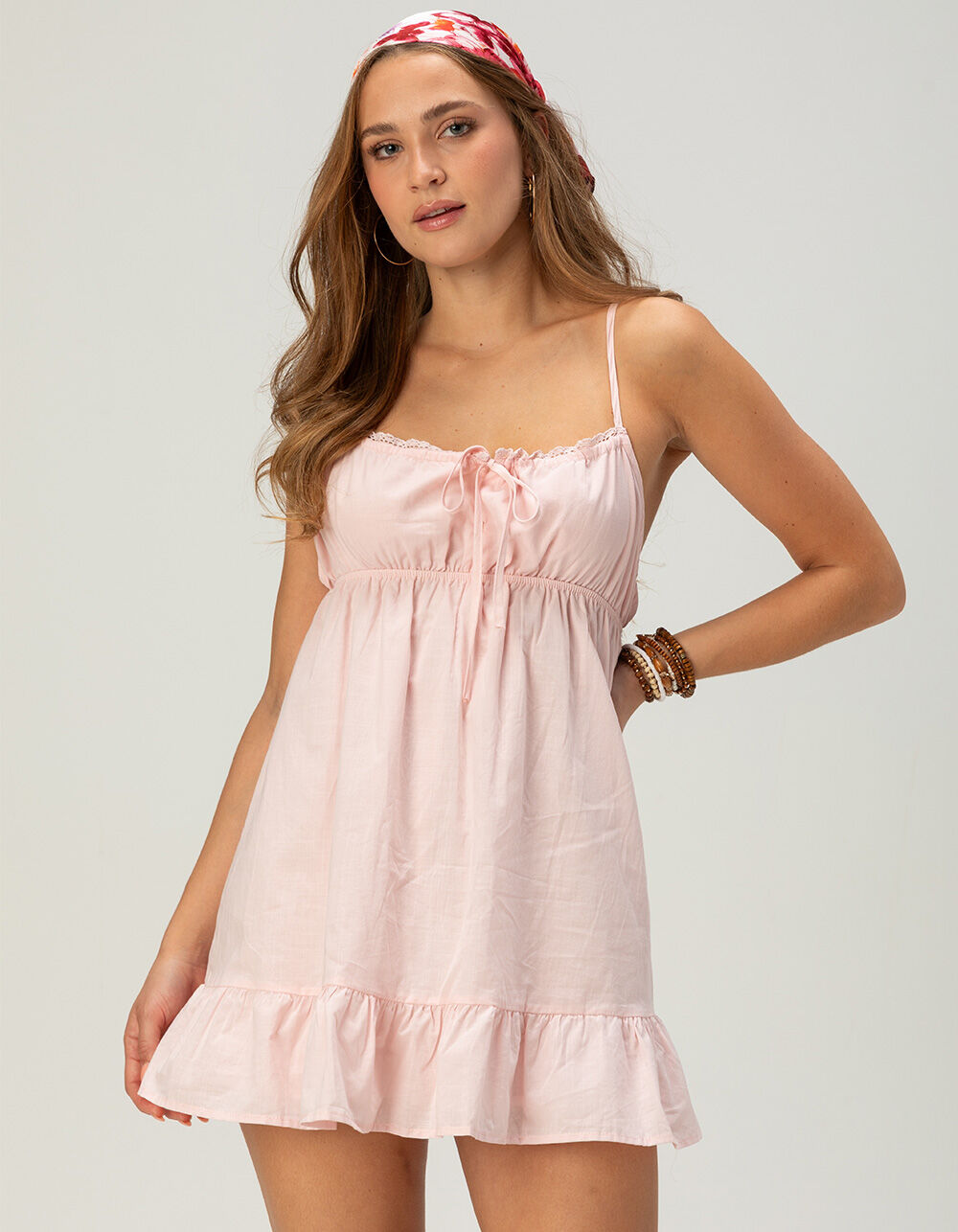 RSQ Womens Emma Babydoll Dress