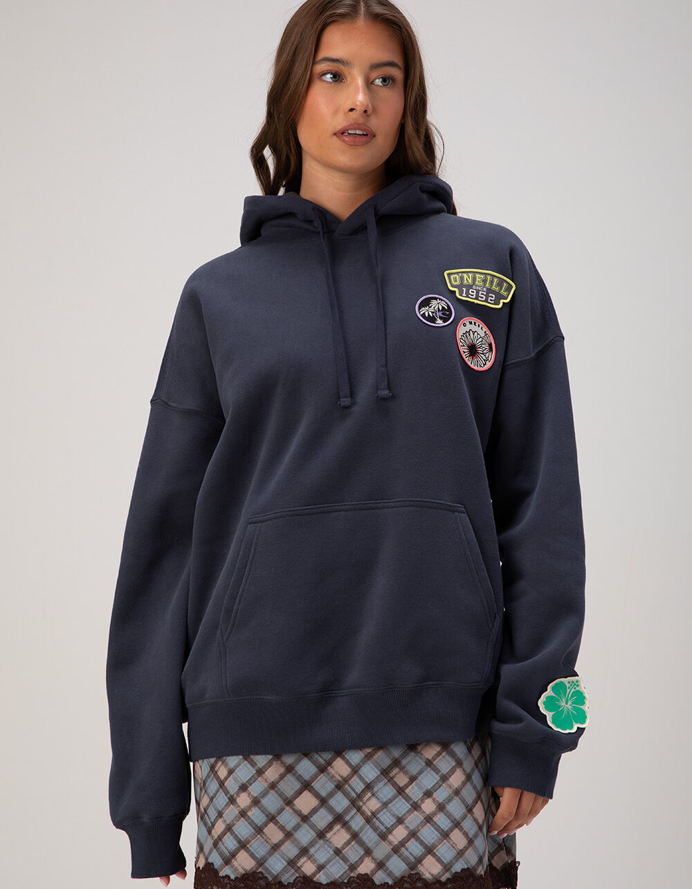 O'NEILL Patches Womens Oversized Hoodie