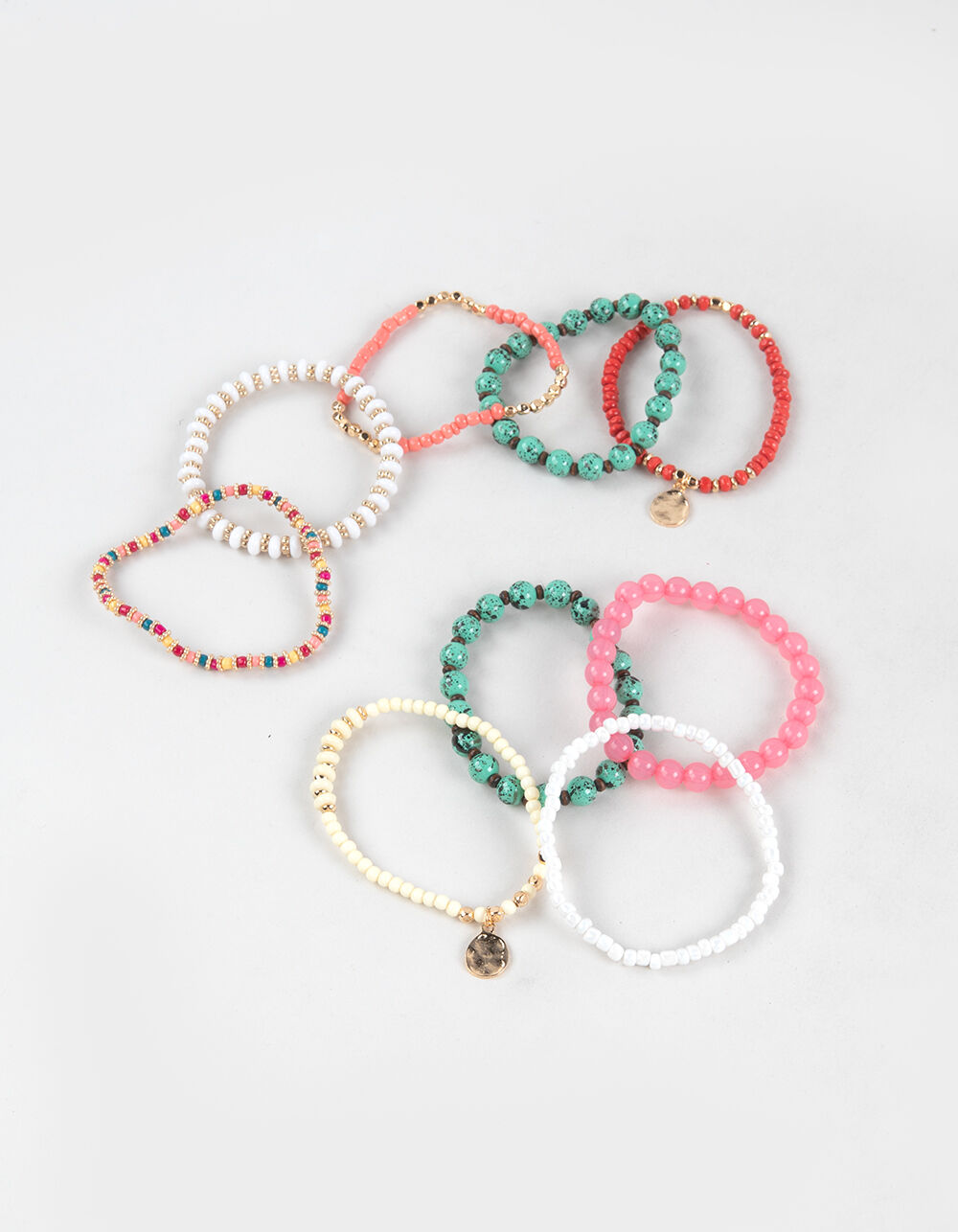 FULL TILT Multi Beaded Bracelet Set