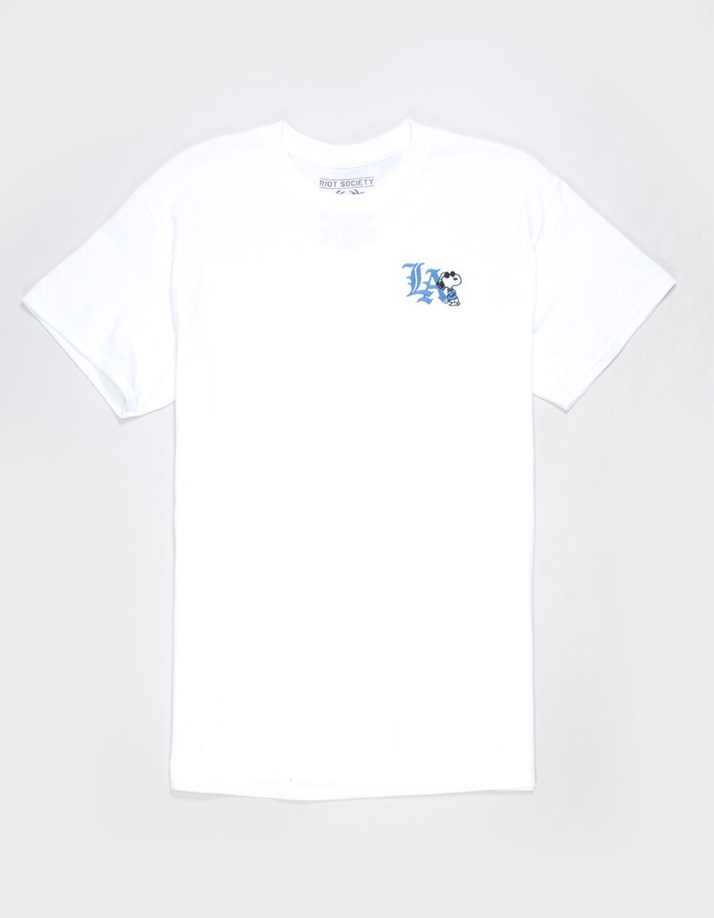 RIOT SOCIETY x Peanuts LA Mens Embroidered Tee