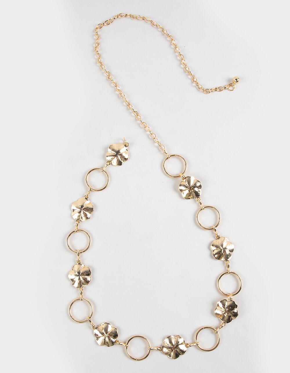 Floral Chain Belt