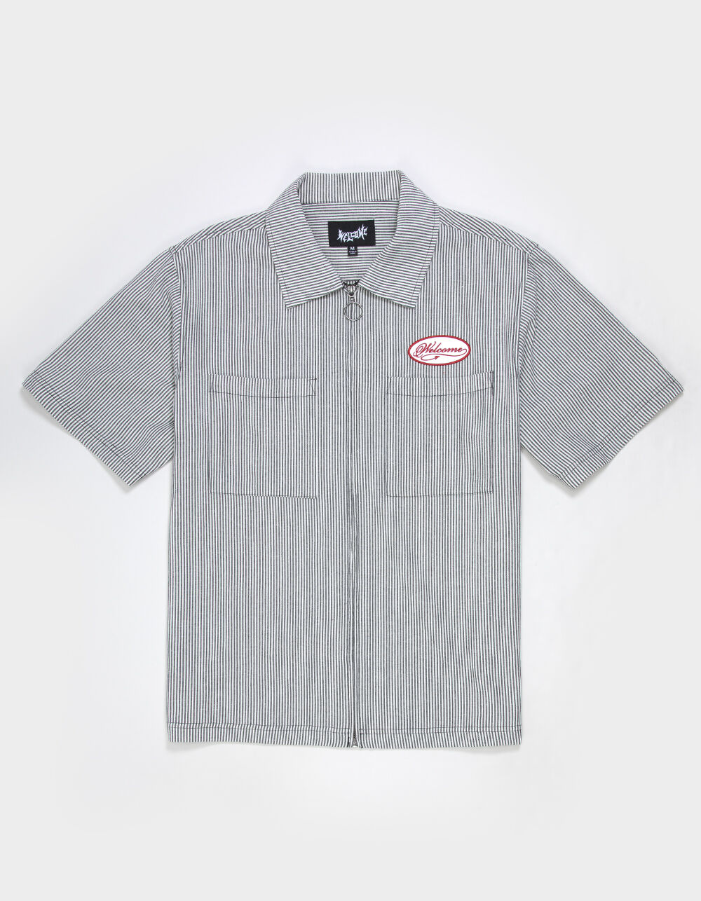 WELCOME SKATEBOARDS Garage Mens Zip-Up Shirt