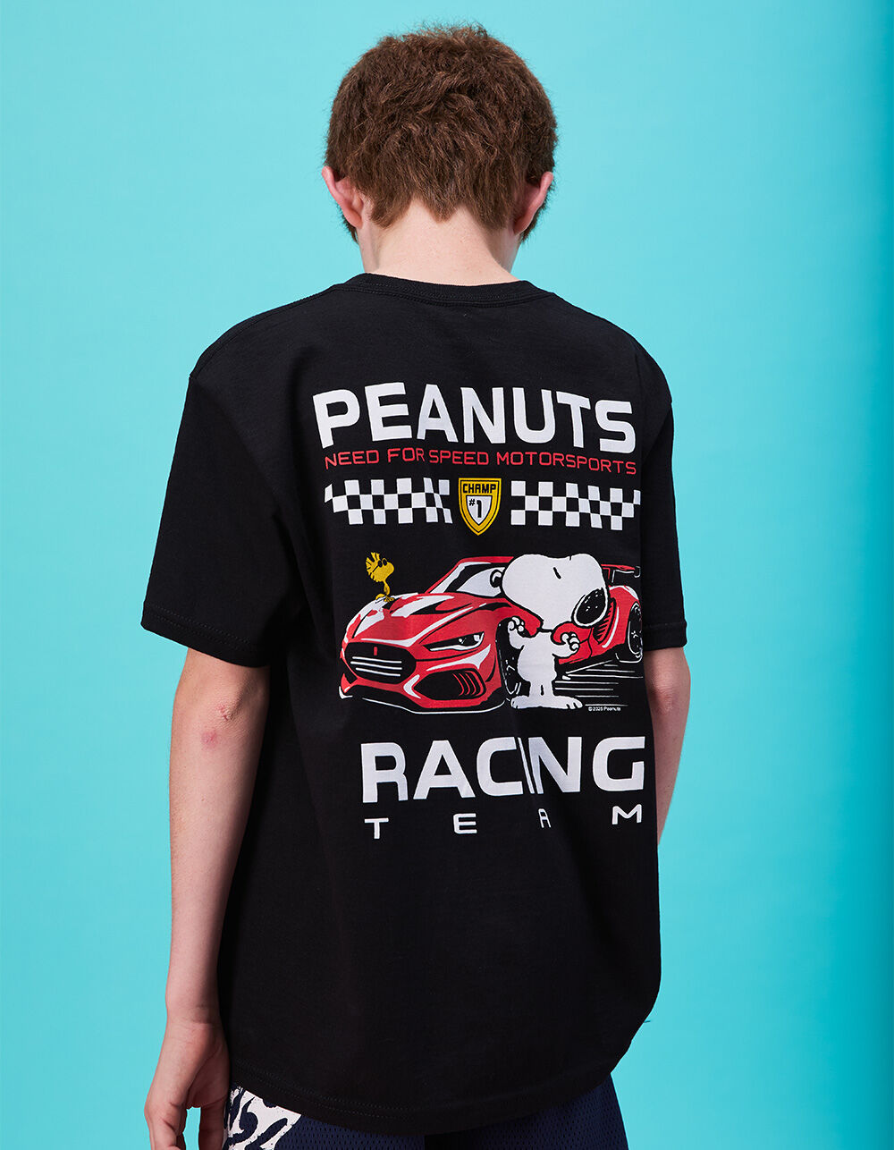 RIOT SOCIETY x Peanuts Racing Boys Tee