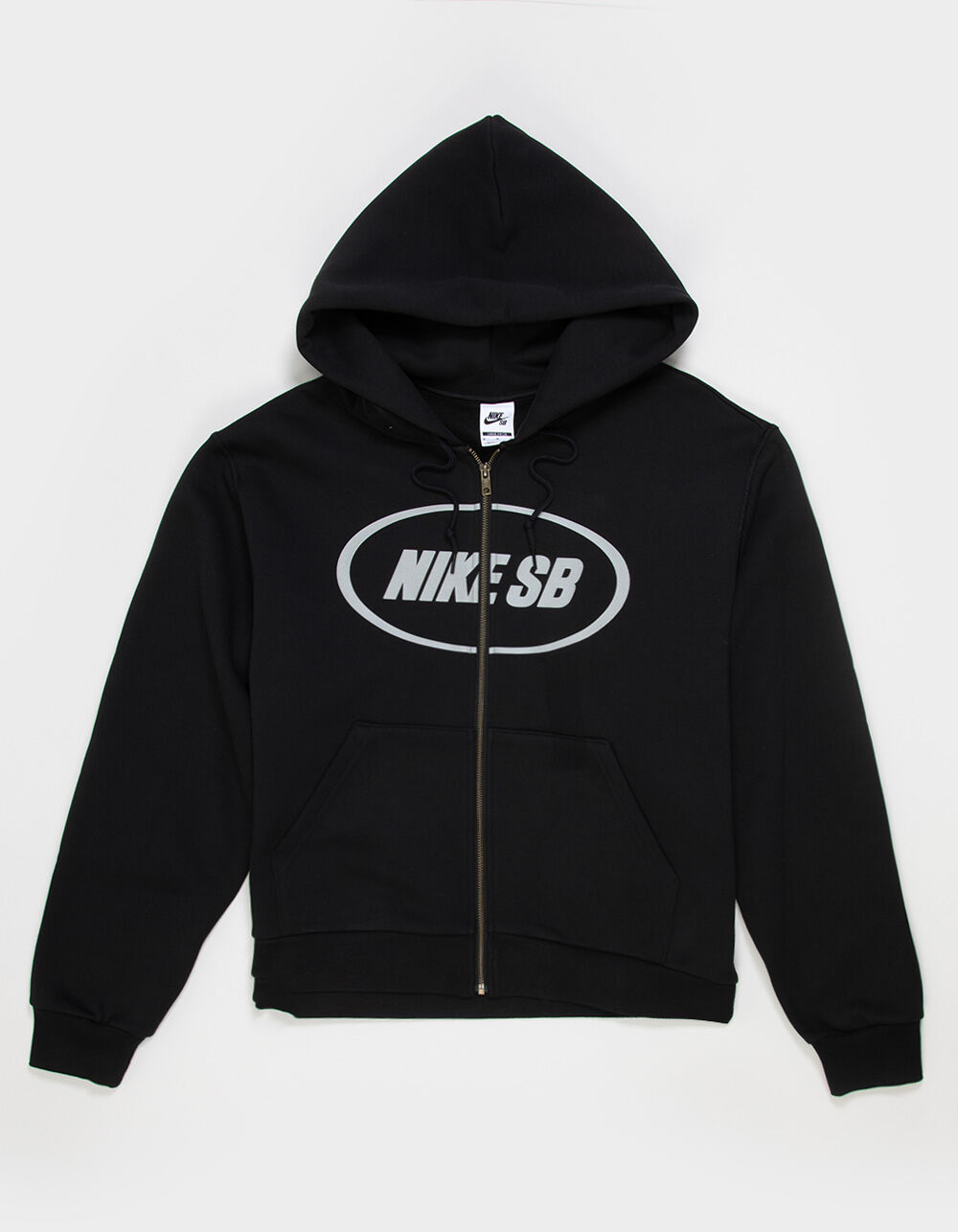 NIKE SB Oval Logo Mens Zip-up Hoodie