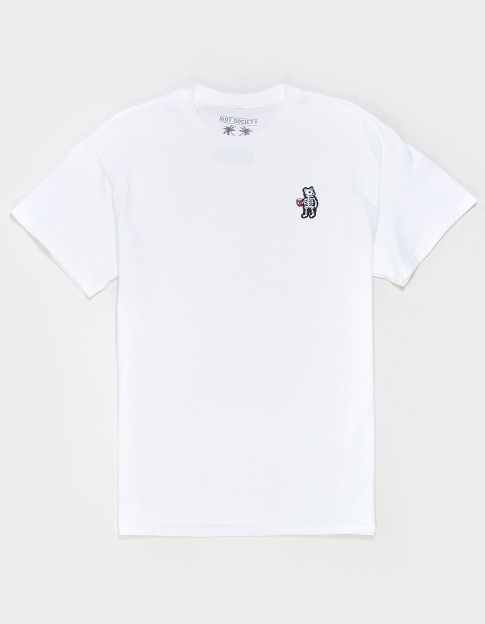 RIOT SOCIETY X-Ray Bear Embroidered Mens Tee