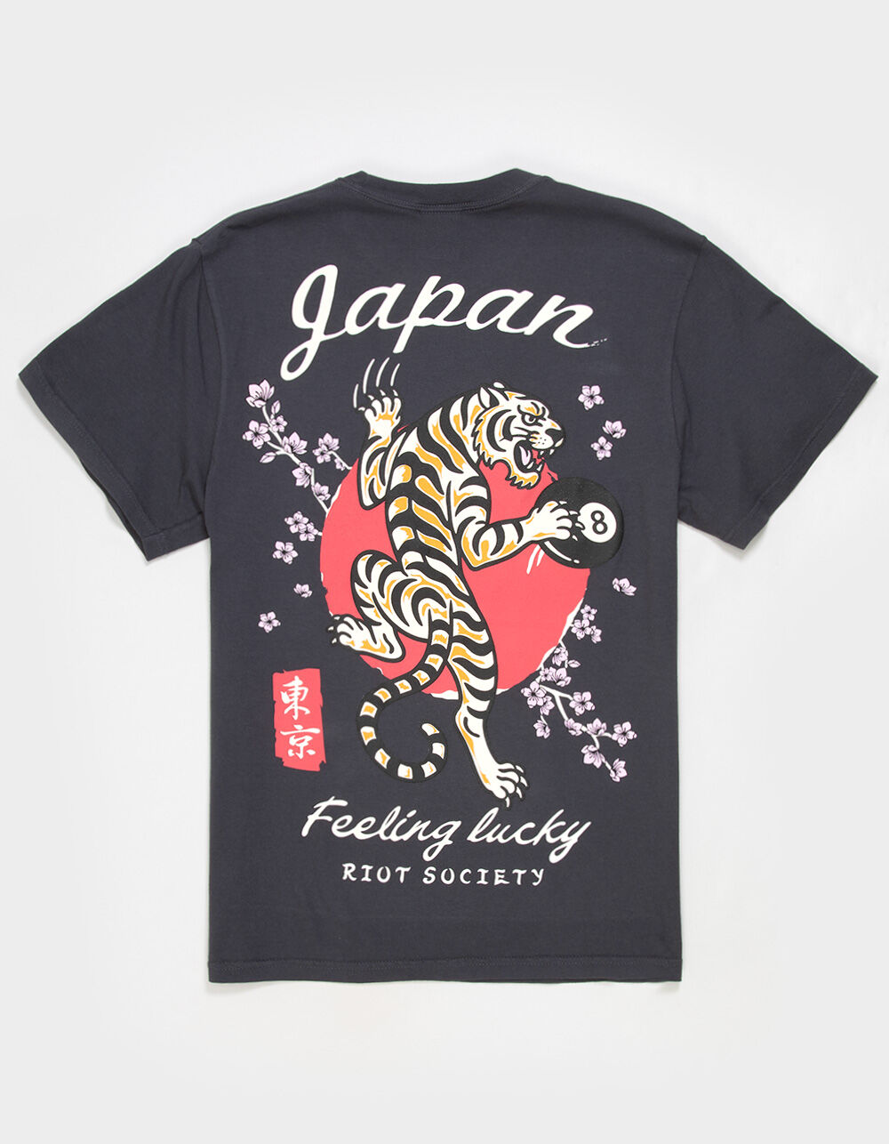 RIOT SOCIETY Feeling Lucky Mens Heavyweight Tee