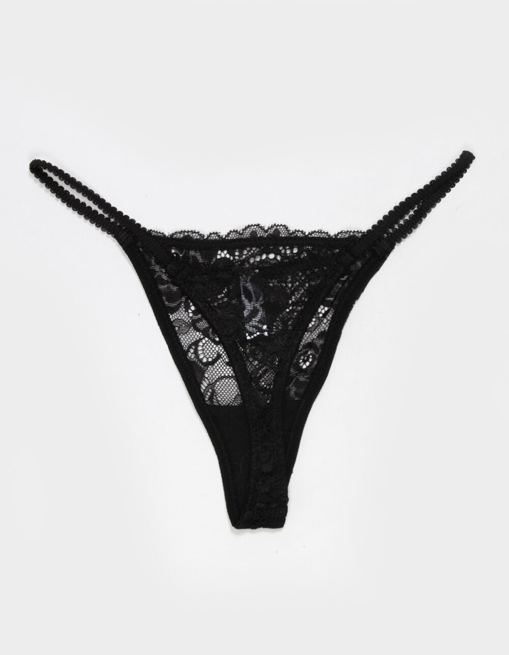 FULL TILT Floral Allover Lace Thong
