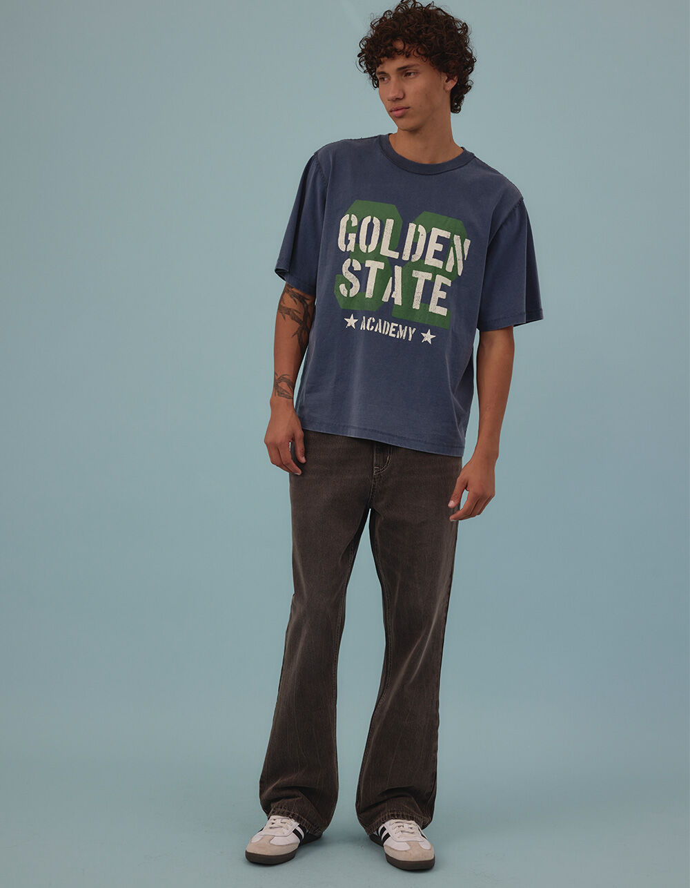 RSQ Mens Relaxed Bootcut Jeans