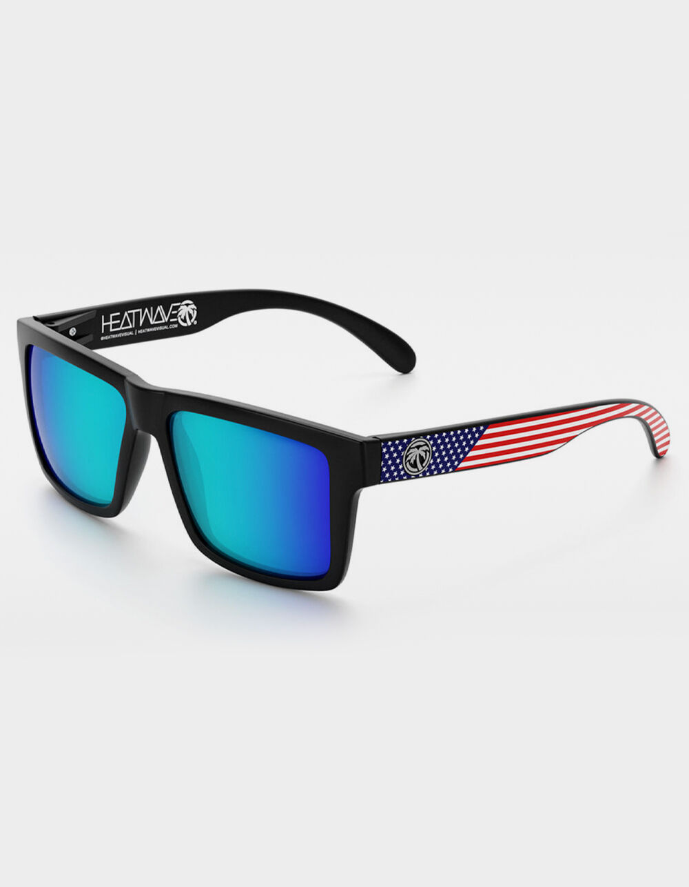 HEAT WAVE VISUAL Vise Z87 Stars And Stripes USA Sunglasses