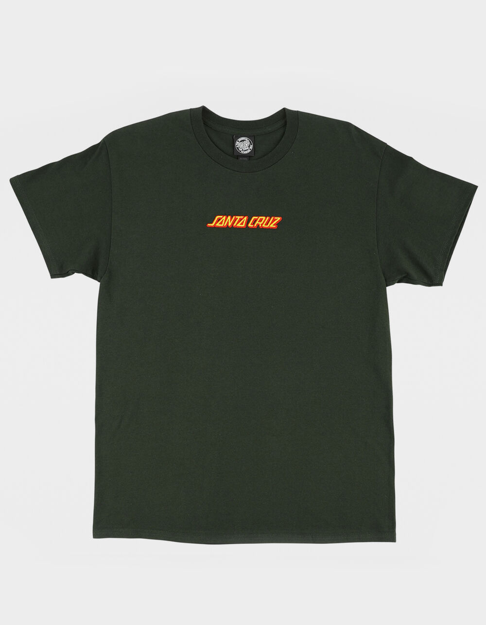 SANTA CRUZ Strip Embroidered Mens Tee