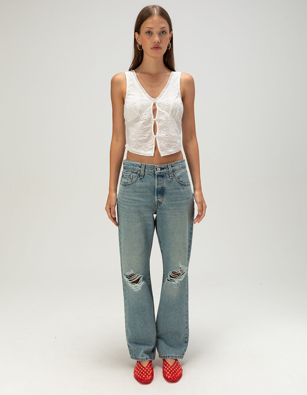 LEVI'S Premium 501 90's Womens Jeans - Plan To Stay