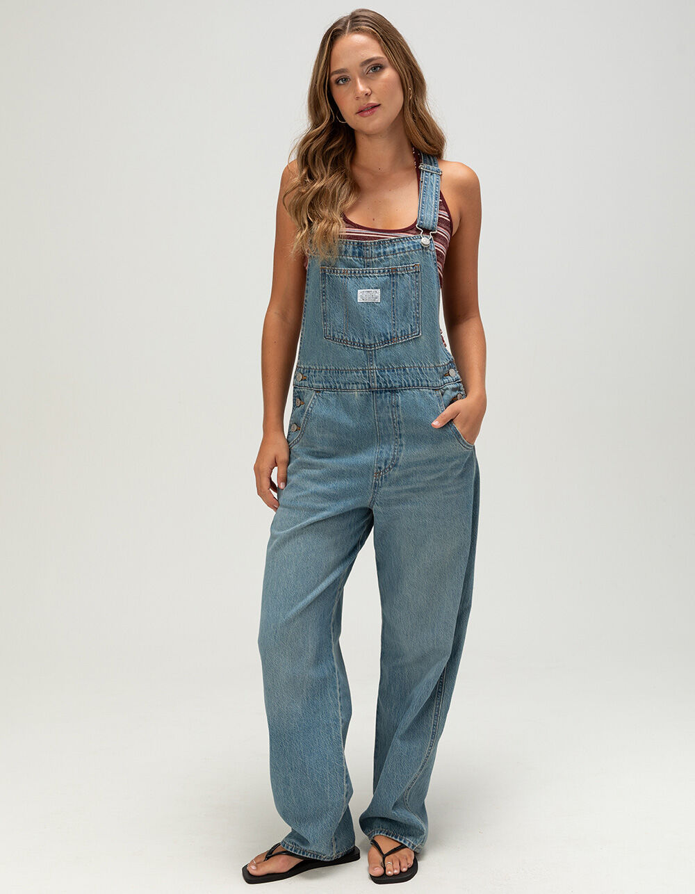 LEVI'S Vintage Denim Womens Overalls - File Away
