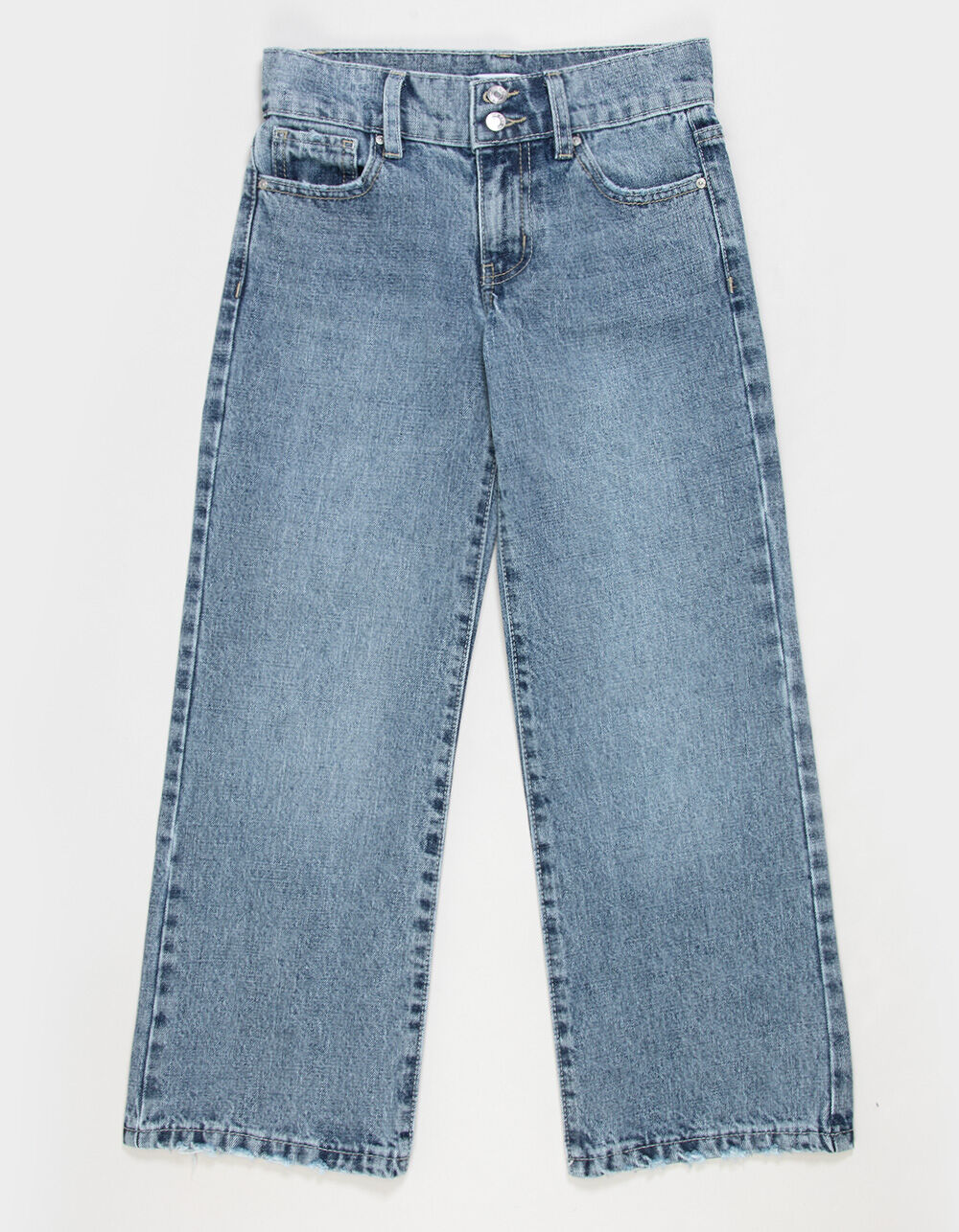 RSQ Double Button Girls Wide Leg Jeans