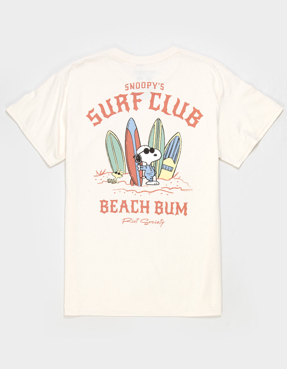 RIOT SOCIETY x Peanuts Surf Club Mens Tee