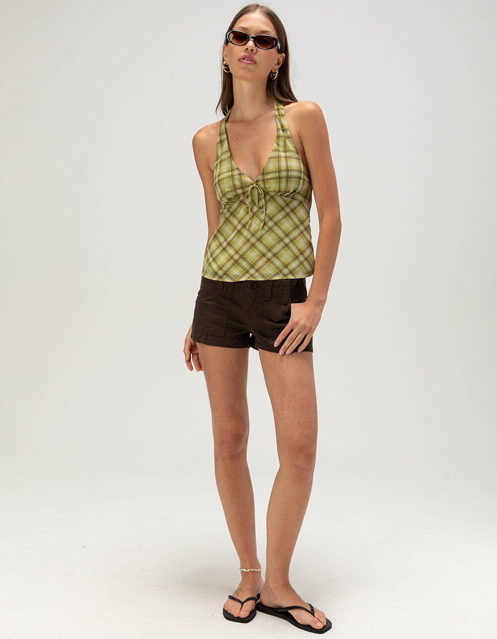 RSQ Womens Low Rise Stretch Shorts