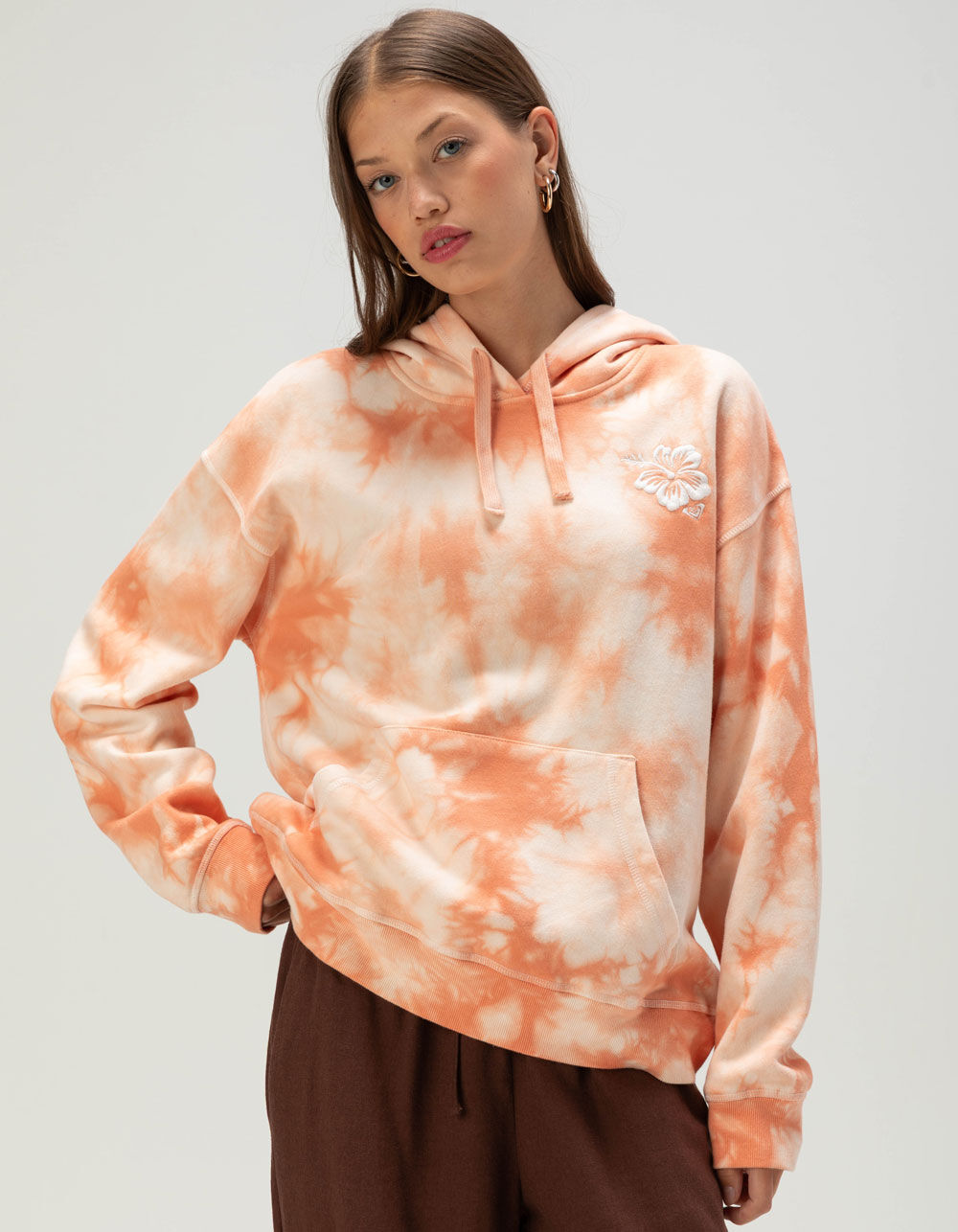 ROXY Mailie Tie Dye Womens Hoodie